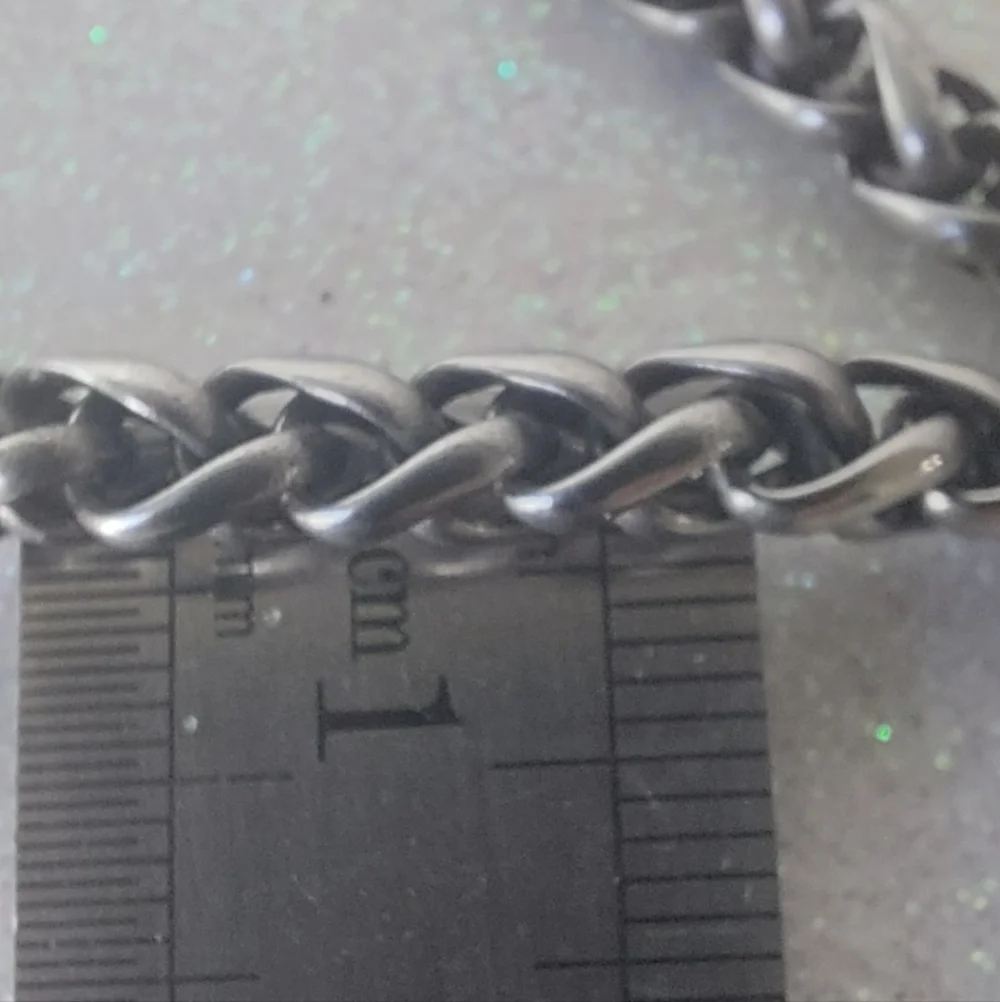 Stainless Steel Spiga Wheat Chain Necklace, 24